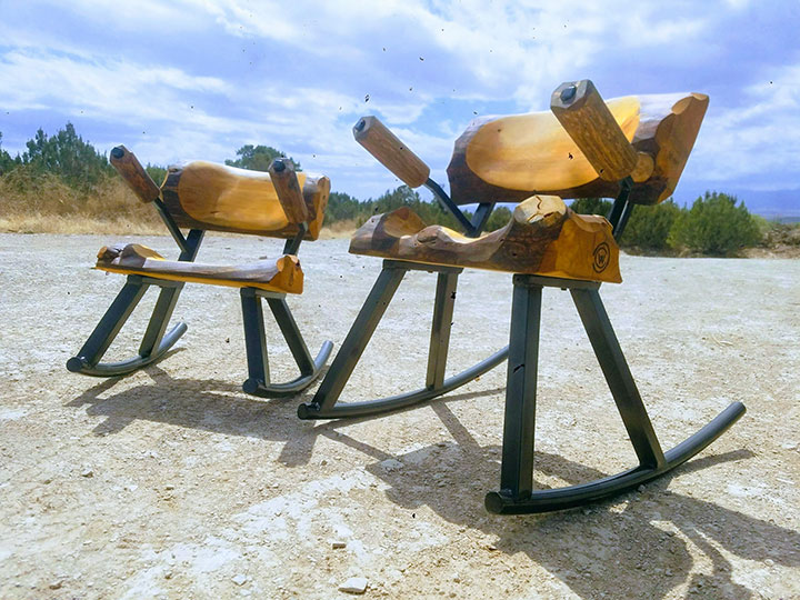 How To Make A Rocking Chair Rock Log Furniture How To