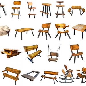 Complete Log Furniture Blueprint Set