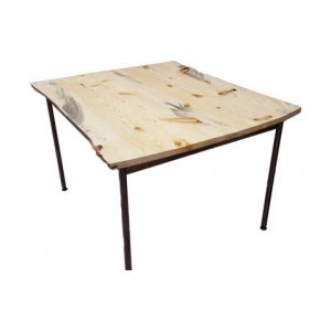 Straight Leg Dining Table