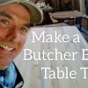 Make a Butcher Block Table Top by Mitchell Dillman