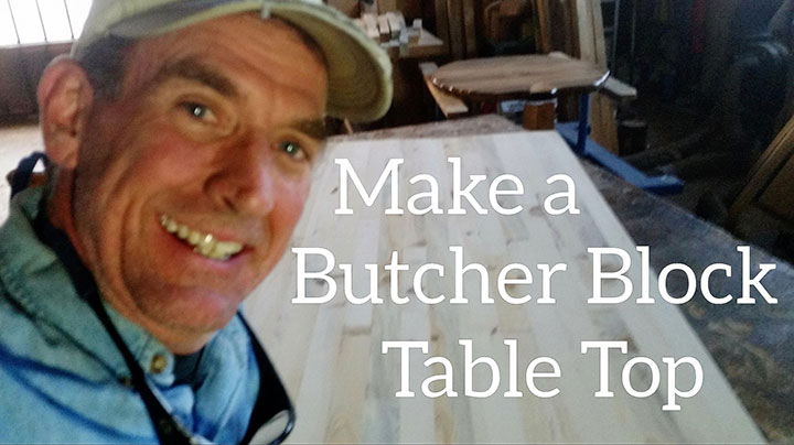 Make a Butcher Block Table Top by Mitchell Dillman