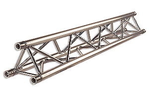 triangulated metal frame